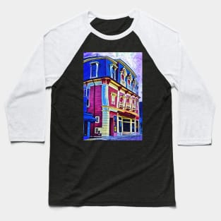 Abstract Urban Baseball T-Shirt